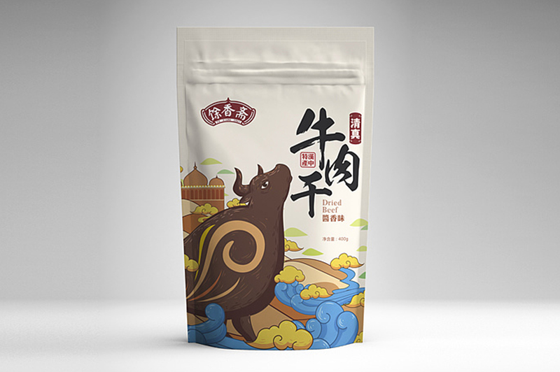牛肉干包裝設(shè)計(jì)有什么技巧？